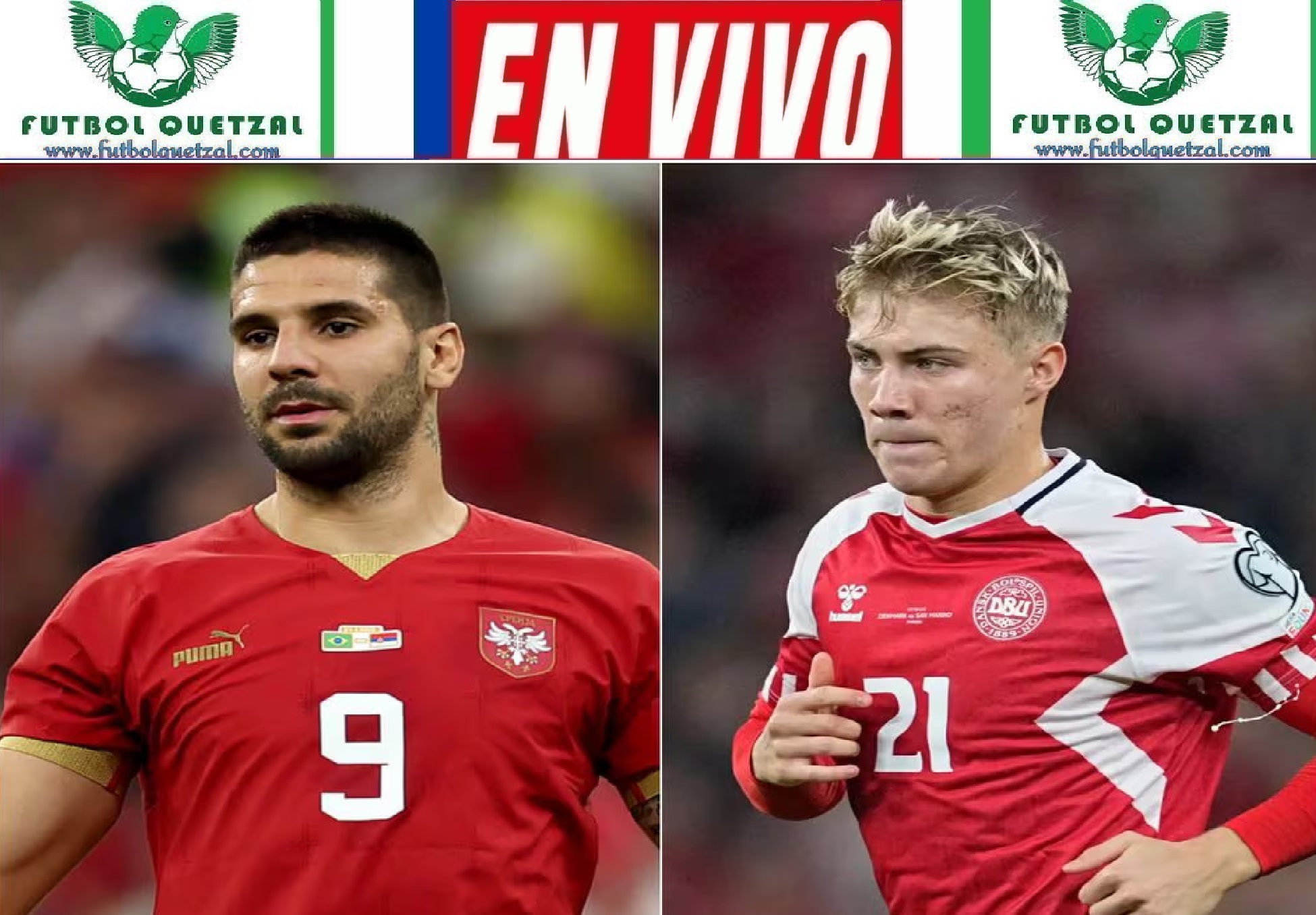 Dinamarca Vs Serbia VER EN VIVO GRATIS ONLINE TV Eurocopa 2024 Futbol