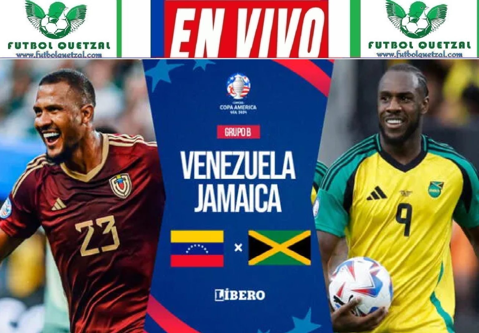 VER Venezuela vs Jamaica Ver EN VIVO ONLINE TV por la Copa América 2024