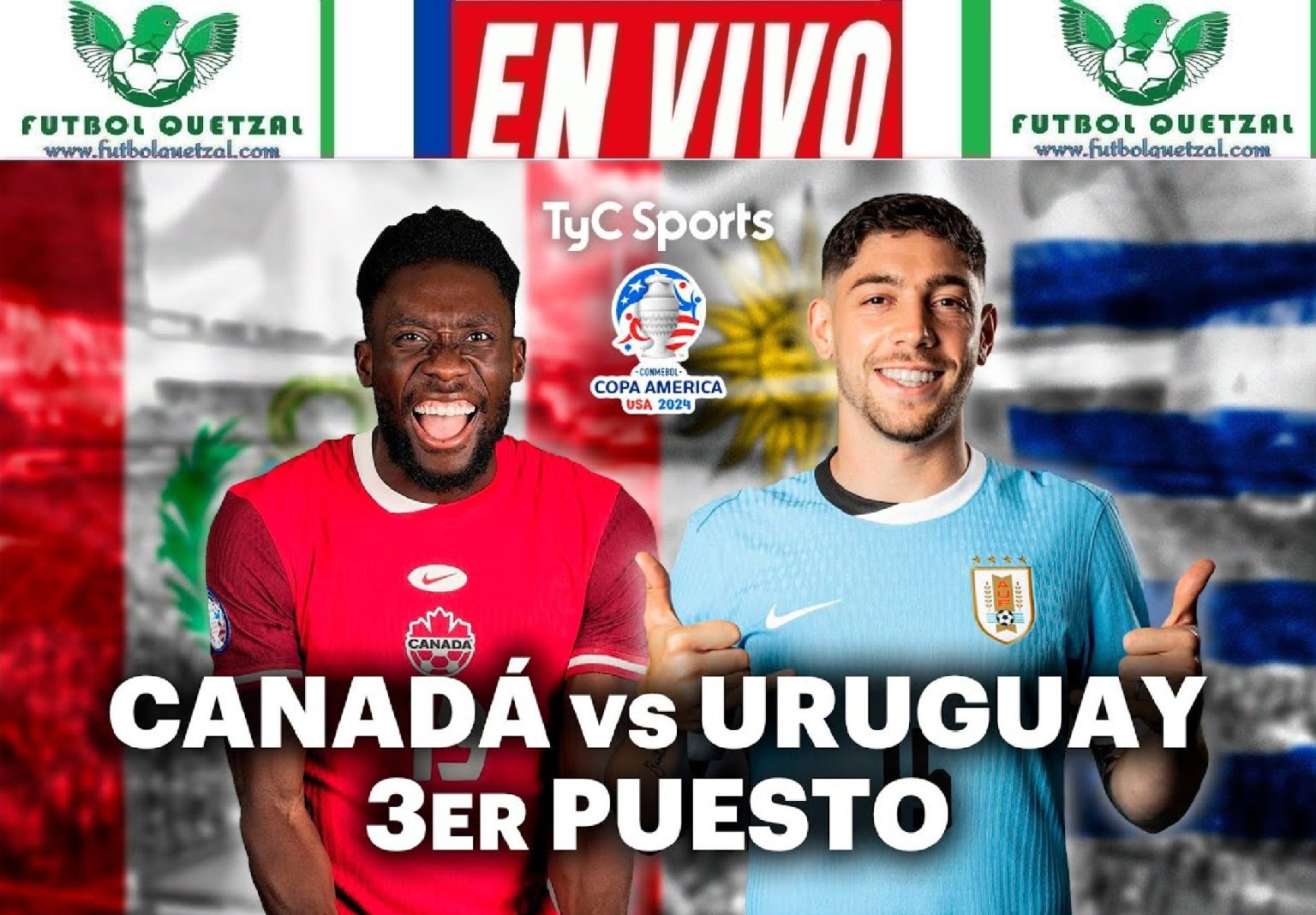 Ver Uruguay Vs Canada En Vivo Online Tv Tercer Lugar De La Copa Am Rica