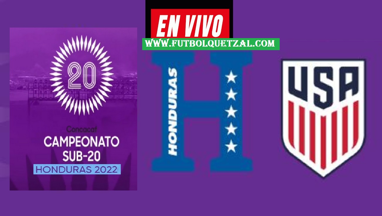 Honduras vs USA EN VIVO Semifinal del Premundial Sub-20 Honduras