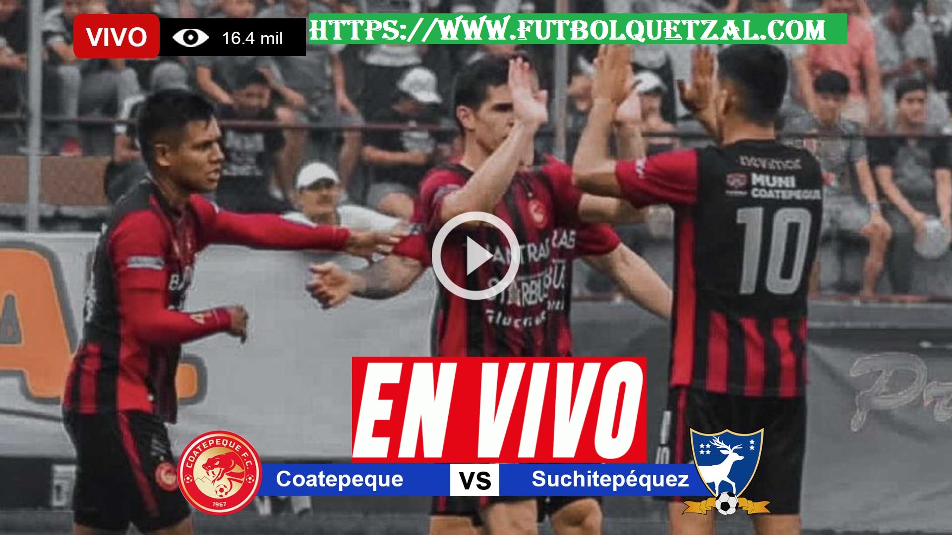 VER Coatepeque vs Suchitepéquez EN VIVO Semifinal VUELTA Clausura 2023 Liga Primera División de Guatemala