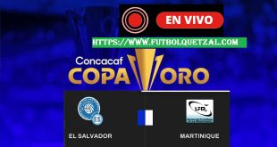 El Salvador vs Martinica EN VIVO y EN DIRECTO Copa Oro 2023