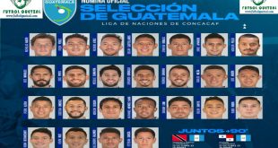 Guatemala convoca a jugadores para enfrentar a Trinidad y Panamá