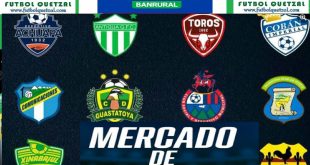 Mercado de Fichajes Altas y Bajas de los Equipos Liga Nacional del Fútbol de Guatemala