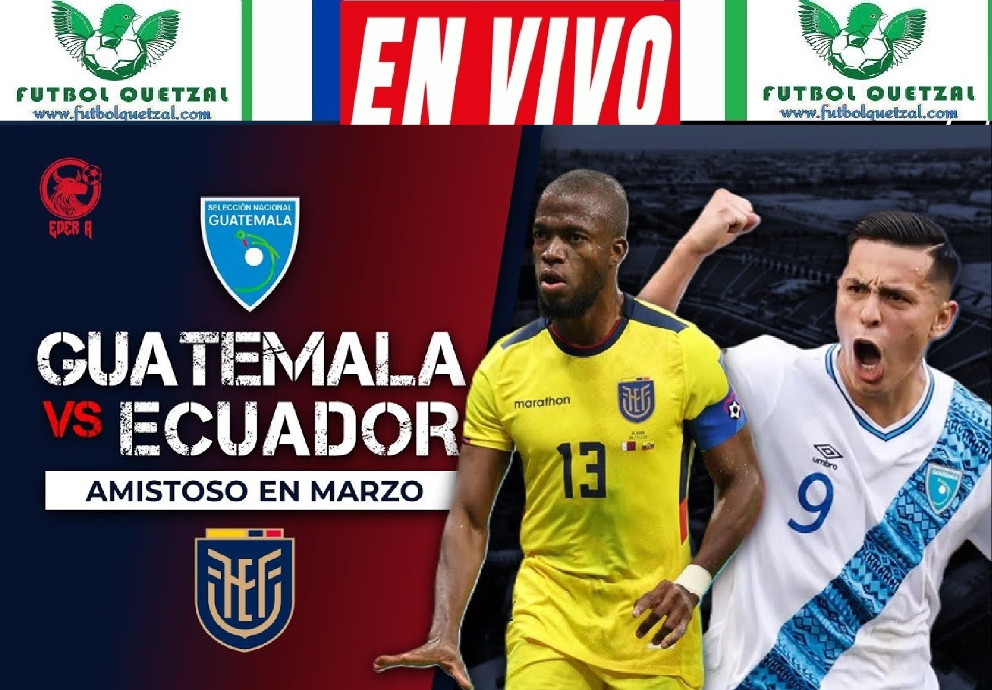 VER Guatemala vs Ecuador EN VIVO ONLINE TV partido Amistoso 2024