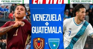 VER Guatemala vs Venezuela EN VIVO partido Amistoso 2024