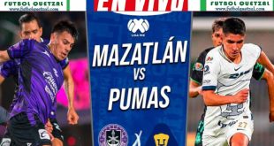 Mazatlán vs Pumas EN VIVO Liga MX Clausura 2024