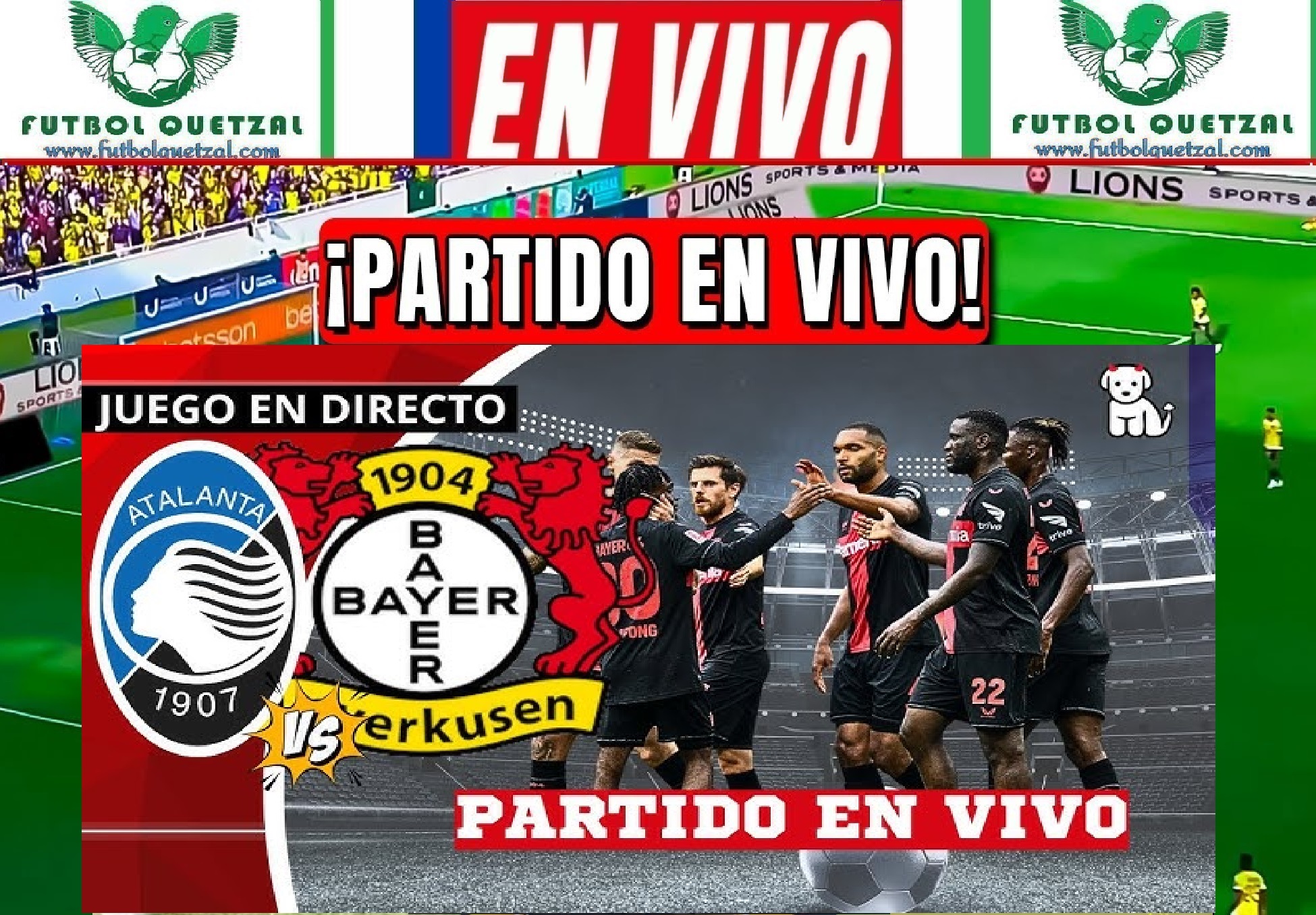 Atalanta vs. Bayer Leverkusen EN VIVO GRAN Final de la UEFA Europa League