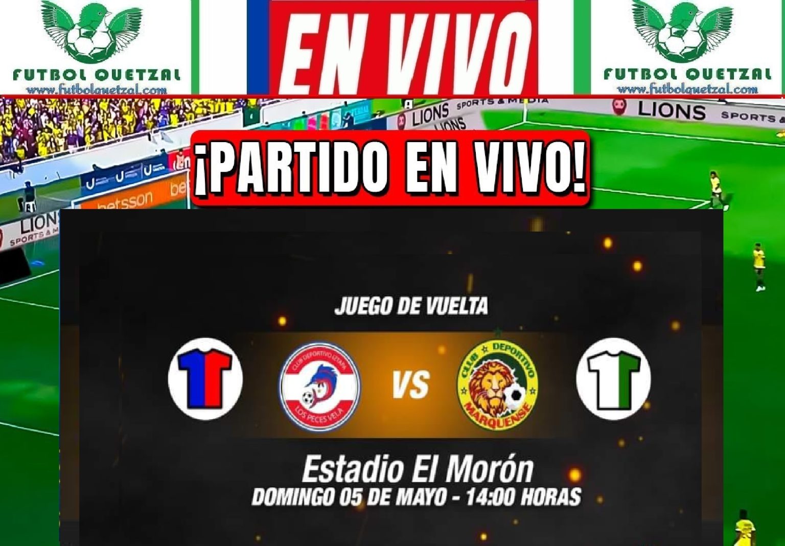 Iztapa vs Marquense EN VIVO GRATIS Cuartos de Final Vuelta Liga Primera ...