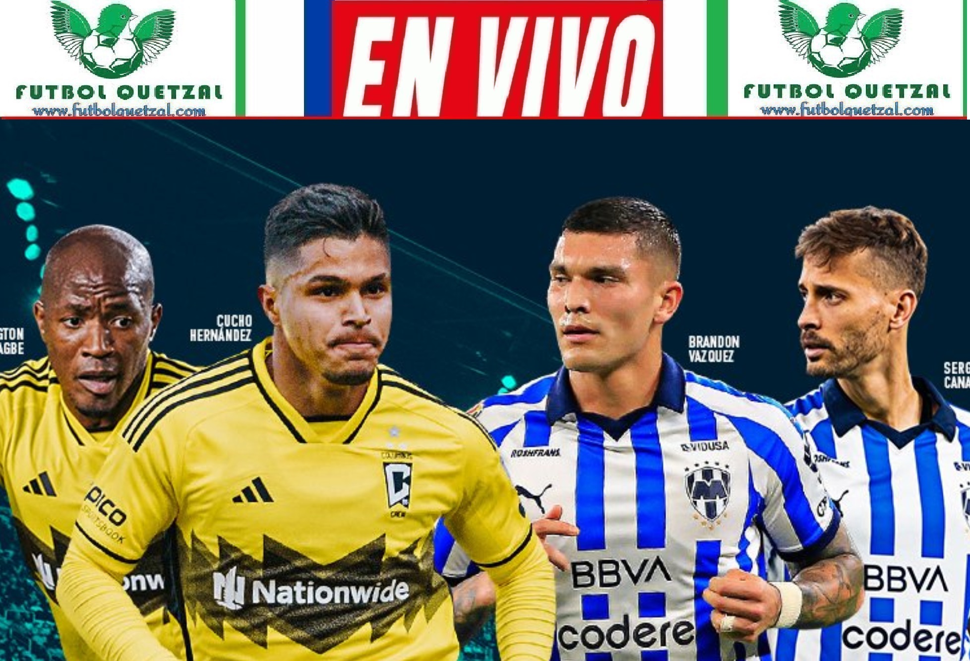 Monterrey vs. Columbus Crew EN VIVO por la semifinal vuelta de la