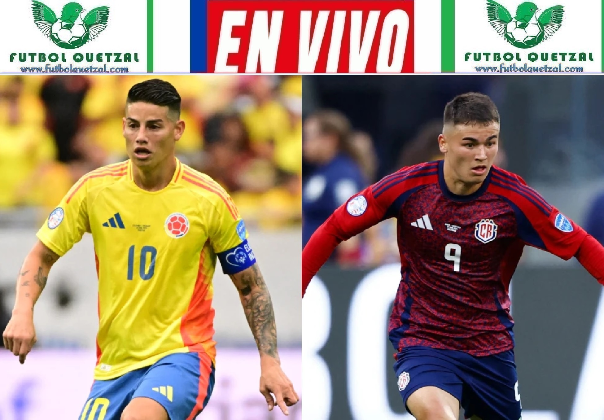 VER Colombia vs Costa Rica EN VIVO GRATIS Copa América 2024