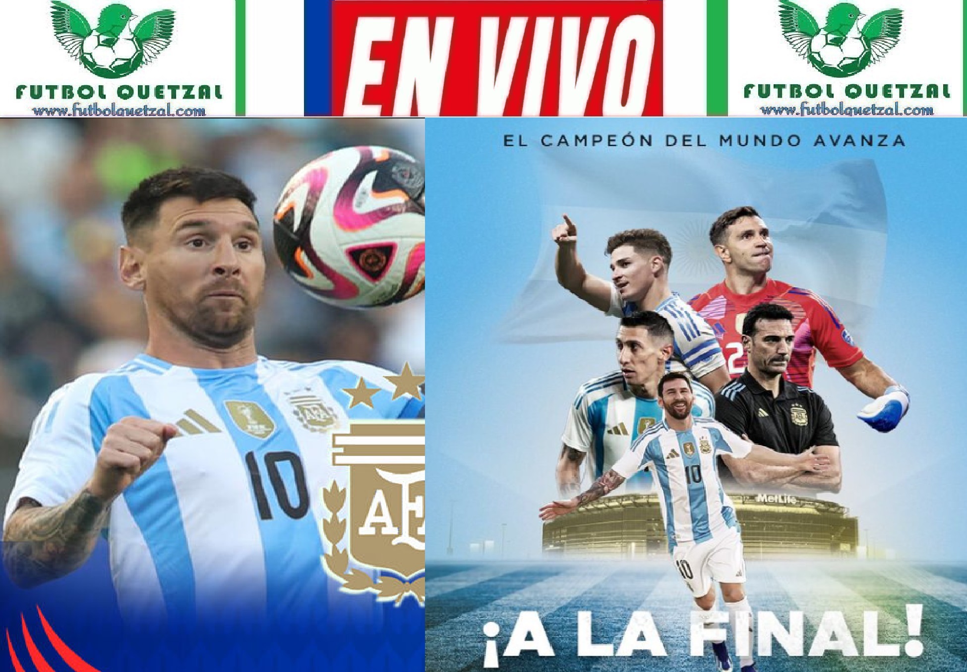 VER Argentina eliminó a Canadá y clasifica a la final de la Copa América 2024