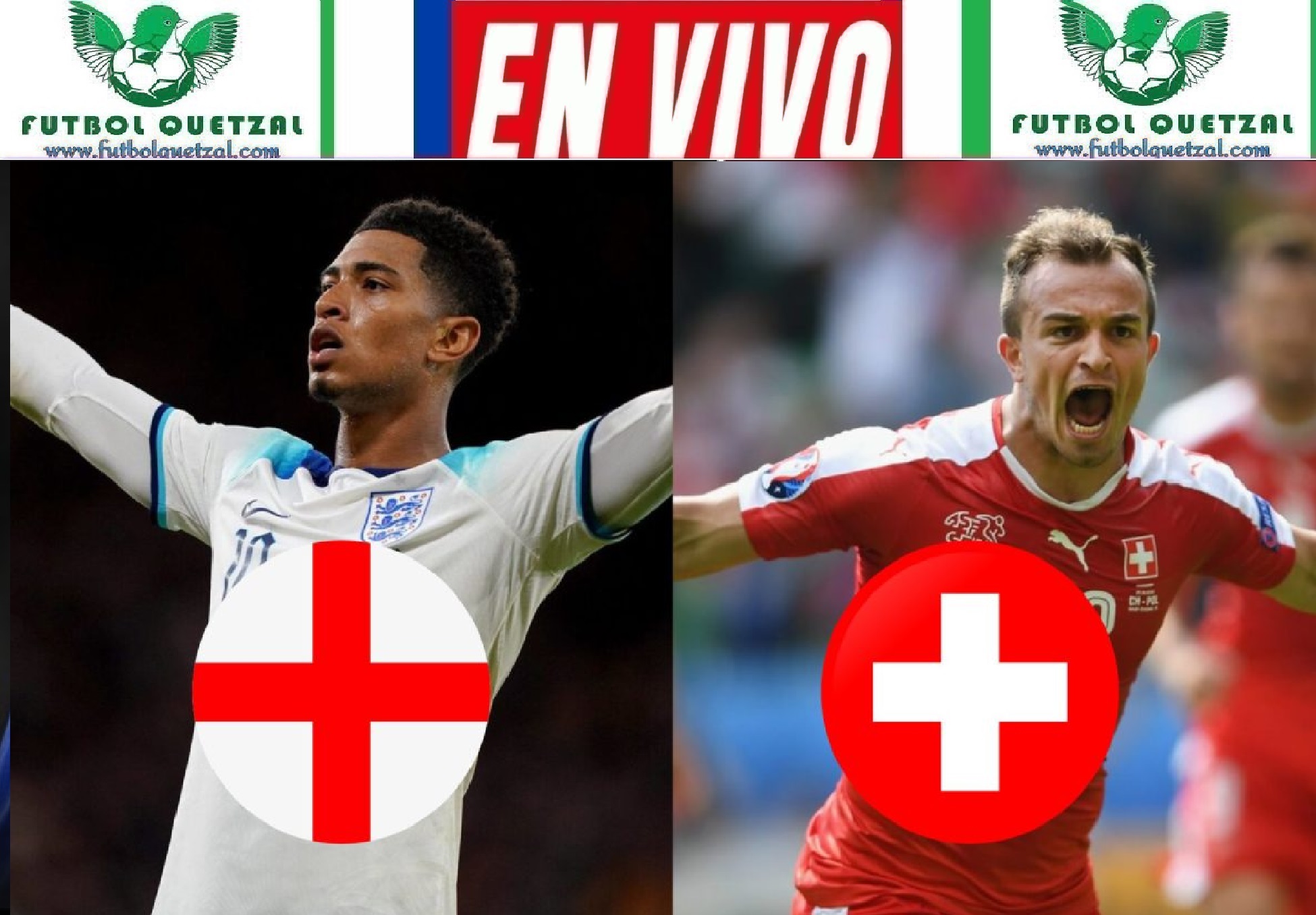 VER Inglaterra vs Suiza EN VIVO GRATIS Eurocopa 2024
