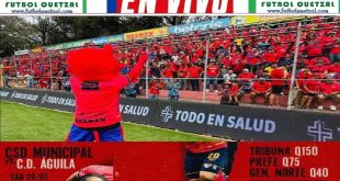 VER Municipal vs Aguila EN VIVO GRATIS Partido de Presentación