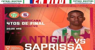 VER Antigua GFC vs Saprissa EN VIVO Copa Centroamericana 2024