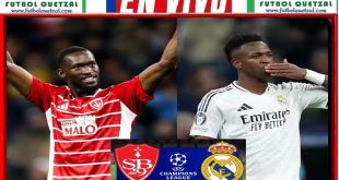 Stade Brestois vs. Real Madrid EN VIVO Champions League